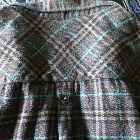 Bugatchi Flannel Plaid Shirt - Picture 4 of 7